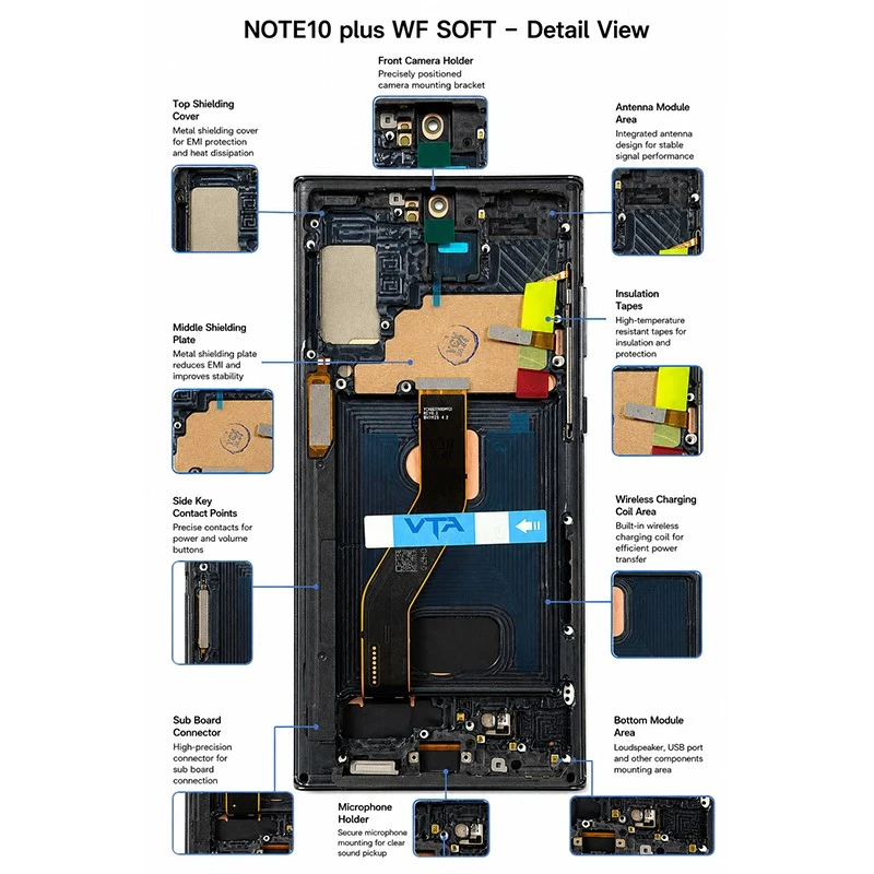 note10 plus wf soft screen components details note10 plus wf soft screen components details